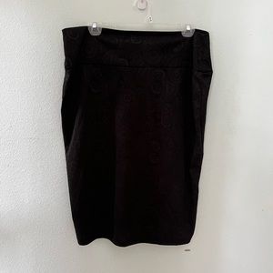SOLD Cassie XL pencil skirt black lace
